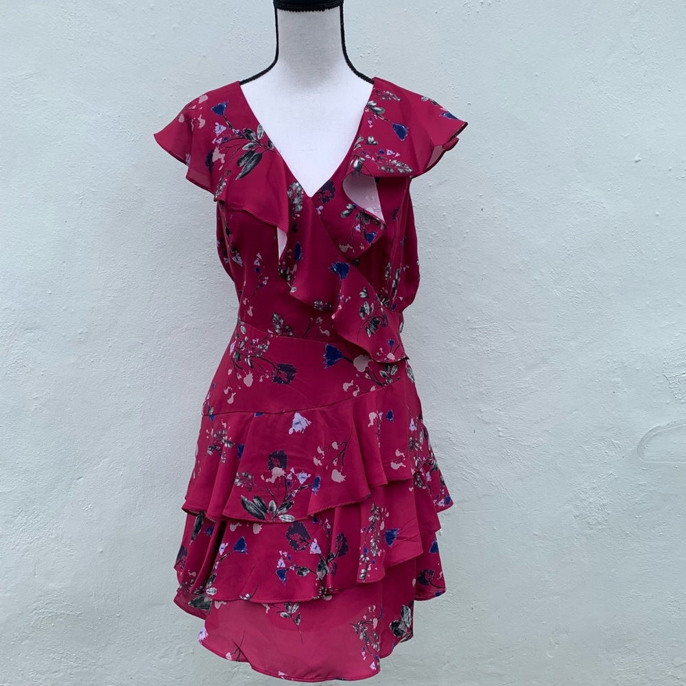 PARKER TIERED RUFFLE DRESS